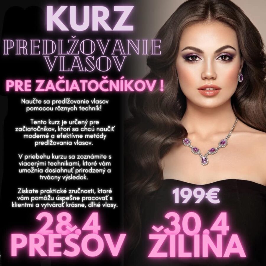 Kurz predlžovania vlasov pre úplných začiatočníkov